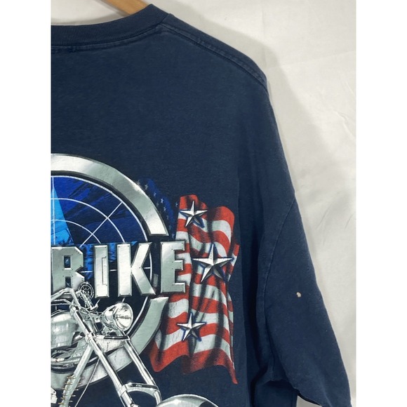 Vintage American Choppers Shirt Mens XL Extra Large Biker Rally Jet Bike Adult - Picture 7 of 16